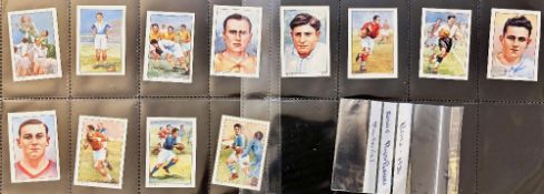 1936 Nestle Full set of 12 small colourful rugby action scenes and portraits: Series 6, rare,