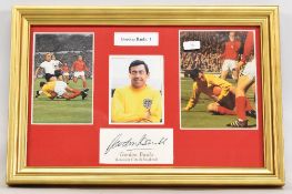 1947-48 Newfooty Red Boxed Football Set, with teams in cardboard red shirts white shorts, blue