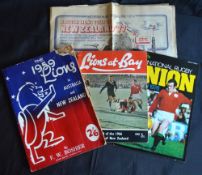 1959-1978 British and I Lions Rugby Literature (4): 1959 Boshier’s large familiar colourfully-