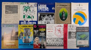 1950-1978 Leeds United early, rare, and big match Football Programmes: to include 1950/51 v