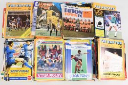 1980-1989 Luton Town FC Football Programmes, home away, league, cup and others, a couple of