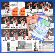 Collection of Manchester United programmes homes 1958/59 (10) including Blackburn Rovers (plus token