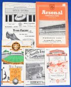 Manchester United away match programmes 1952/53 Liverpool (Bill Foulkes debut, John Doherty 2nd
