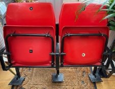 Pair of Actual Seats from the old National Ground, Cardiff Arms Park: What a chance! Two adjoining
