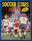 1977/78 Soccer Stars FKS Football Sticker Album - complete