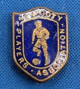 Early Newfooty Players Association Members Enamel Football Badge - good