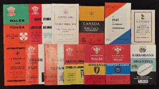 1962-1990 International Tourists in the UK Rugby Programmes (12): 1962 Western Clubs at Exeter, E