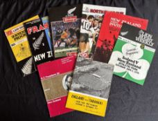 1961 to 1991 NZ Interest Rugby Programmes etc (8+): 61 v France at Christchurch, 3rd test; 76 v