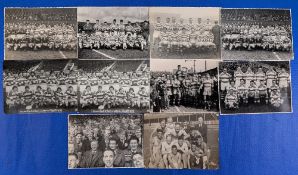 10x Wigan Rugby League Press Photographs, team and crowd images and related images 9 with names of T