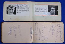 Ian McKechnie (1941-2015) Personal Multi-Signed c1960s Autograph Album – containing teams Aston
