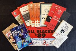 1963-2007 NZ Rugby Interest Selection (14): Inc a little duplication, 63-4 Rothman’s Pall Mall