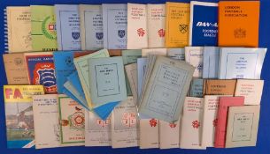 Collection of Amateur and Non-League Football Handbooks ranging from 1955 to 2008/2009 seasons: to