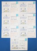 7x 1971 Signed Football FDC covers Reading Centenary 1871-1971, signed by John Harley, Terry Bell,