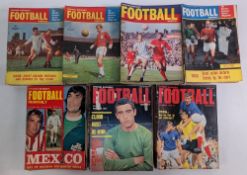 1963-1969 Charles Buchans Football Monthly Magazines - 1963 x10, missing February, Sept 1964 x10,