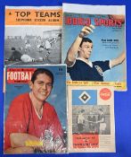1958 Hamburg SC v Manchester United friendly match programme Harder Sport issue 12 August 1958;