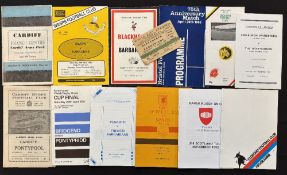 1957-92 ‘Special’ Rugby Programmes in the British Isles Selection A (12+): 1959 Blackheath v Baabaas