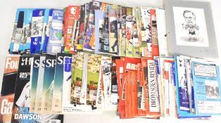 1962-2014 mixed Football Programmes, to include Arsenal 1962-1979 friendly, league and cup homes x24