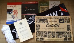 1930-2000s NZ Rugby Miscellany (8): Some nice items: Wanganui-King Country v Lions, 1966 and Wales v