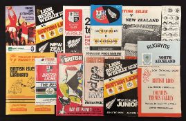 1977, 1986 and 1989 British and I Lions Rugby Programmes plus bonus (12+): In NZ 77, all four