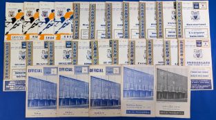 1964-1970 Leeds United Home and Away Football Programmes, to include 1963/64 v Newcastle United,