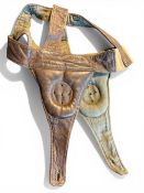 1920s/30s-style Leather Head Protector ‘Scrum Cap’: Really evocative old-style head protector in