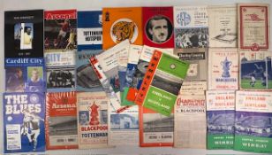 Selection of football programmes 1947/48 Arsenal v Derby County, 1950/51 Charlton Athletic v