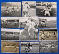 1948-1960 Wigan Rugby League Press Action Photographs by T Gerrard, with notes to backs - 6 standard