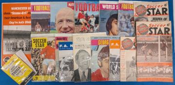 Football Weekly May 1968 John Fitzpatrick on cover and George Best article inside, Football