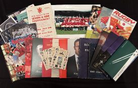 Rugby Pot-Pourri (Qty): Scotland v England 1871 Centenary Souvenir Booklet, plus Scottish ‘Raise the