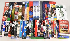 Selection of mainly Manchester United, others included, programmes 2006 Amsterdam tournament, 2005