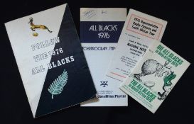 1976 in SA, NZ Rugby Itineraries and Booklet (4): Really packed and interesting 96pp softback A5 ‘