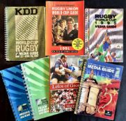 1987-2003 RWC Media Rugby Guides (7): The RWC Official Guides for all except 1991, where the