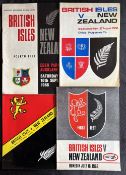 1966 British and I Lions in NZ Rugby Programmes, all the Tests (4): The quartet of NZ wins in good