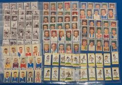 Football Trade Cigarette Cards, complete sets of Churchman Association Footballers (50), Will’s