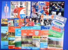 Selection of international football programmes, 1995 Umbro Cup (full set) England v Japan, Brazil
