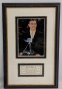 1988 Michael Owen Sports Personality of the Year, signed photograph, signed in silver marker,