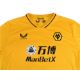 2021/22 Wolverhampton Wanderers FC Home Football Shirt #9 Raul Size XXL Castore Gold VGC - Image 3 of 3