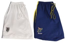 West Bromwich Albion Football Club Shorts 1999-2001 Size 38 and 2001-03 Size 38. Good condition with