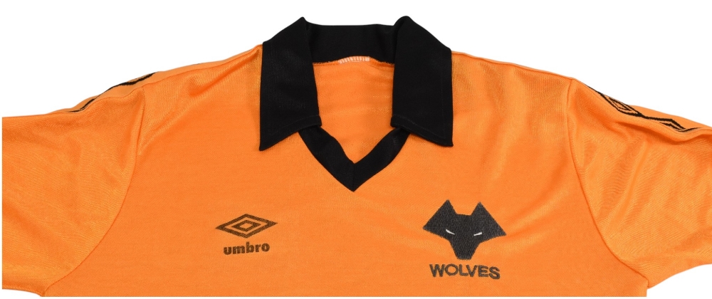 1979-1982 Wolverhampton Wanderers FC Football Shirt Size Small Umbro Gold Long Sleeves VGC - Image 3 of 3
