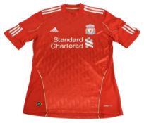 2010/11 Liverpool FC Home Football Shirt Size Small Adidas Red VGC