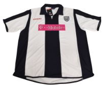 2005/06 West Bromwich Albion FC Home Football Shirt Size XXL Diadora Blue/White BNWT
