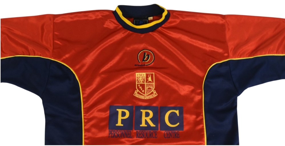 2002-2003 Telford United Replica Prowear Away Football Shirt, short sleeve with PRC sponsor logo - - Image 2 of 2