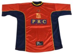 2002-2003 Telford United Replica Prowear Away Football Shirt, short sleeve with PRC sponsor logo -