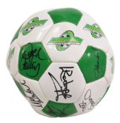1990s Scottish Hibernian Multi Signed Football, signatures require some research
