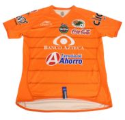 2007 Chiapas Jaguares FC (Mexico) Home Football Shirt Size Medium Atletica Orange VGC