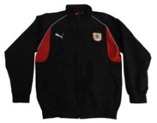 Bristol City FC Jacket Size Small Puma Black VGC