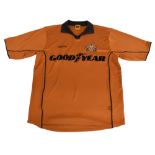 2000-2002 Wolverhampton Wanderers FC Home Football Shirt Size Medium Official Merchandise VGC