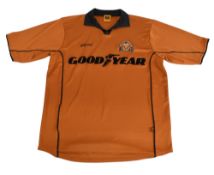 2000-2002 Wolverhampton Wanderers FC Home Football Shirt Size Medium Official Merchandise VGC