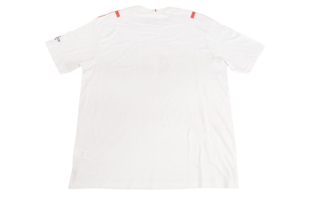 England FC T-Shirt Euro 2016 Size XL White VGC - Image 2 of 3
