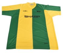 Manchester United Supporters Trust Shirt Tekkers Sharp Size XXXL. VGC with a mark on front